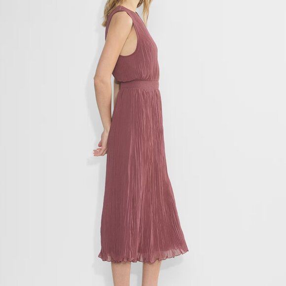 ARITZIA - Wilfred Mabel Dress Chiffon in Rose - Picture 8 of 9